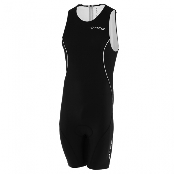 Orca Core Race trisuit zwart/wit backzip heren 2015 BVC1